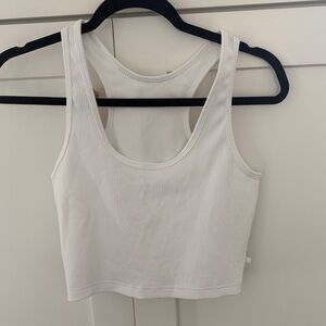 lululemon athletica White Crop Top